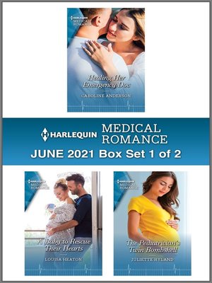 cover image of Harlequin Medical Romance June 2021--Box Set 1 of 2